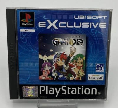 Grandia -Ubisoft Exclusive- (Sony PlayStation 1/2) PS1 Spiel + Anleitung | Gut