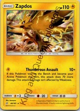 Zapdos Holo Rare SM - Team Up 40/181 NM on eBay