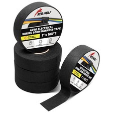 Wire Tape 1 Inch 50 FT High Temp Wiring Loom SelfAdhesive Felt Cloth Electric...