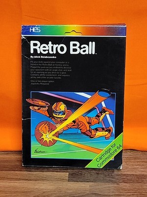 Vintage Retro Ball (Commodore 64, 1982) C513 Complete CIB