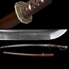 98 Official Military Saber Gunto Sword Sharp Japanese Samurai Katana FoldedSteel