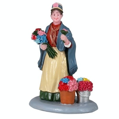 Lemax-12041-288, Flower Seller, Weihnachtsdorf, Weihnachtsfiguren