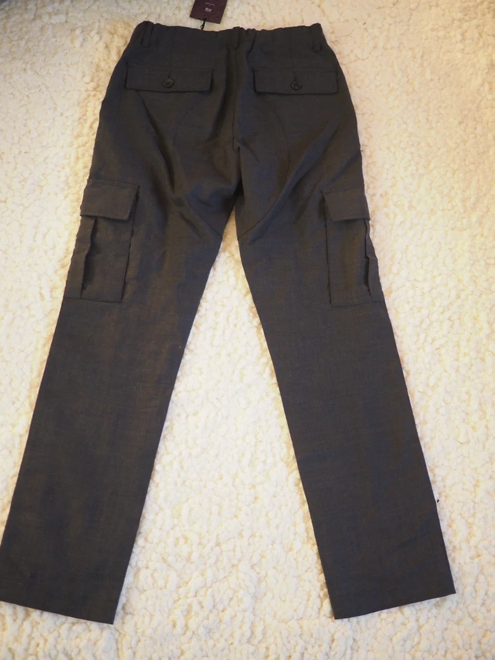 NWT Uniqlo X Undercover UU Men's wool cargo pants size M Gray - Image 2 of 4