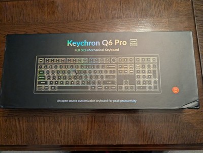 Keychron Q6 Pro (Knob version) Wireless/Wired RGB Mechanical Keyboard - Banana
