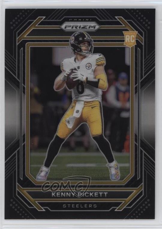 2022 Panini Chronicles Prizm Black Silver Kenny Pickett #PB-6 0kr0