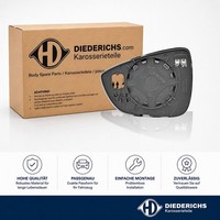 Spiegelglas Aussenspiegel Rechts Diederichs 1530124 FÜR Ford Ersatzglas Spiegel