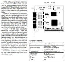 Opto 22 PCI-AC28 Pamux adapter card