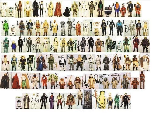 COMPLETE FIGURES VINTAGE STAR WARS 1977-1984 NH ESB ROTJ POTF 17 *YOU PICK*