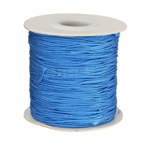 90m DIY Nylon Cord Thread Chinese Knot Macrame Beading Bracelet Braided 0.8mm - Picture 21 of 41