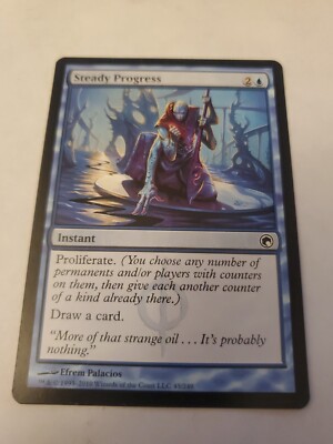 MTG Steady Progress Scars of Mirrodin 45/249 Regular Common