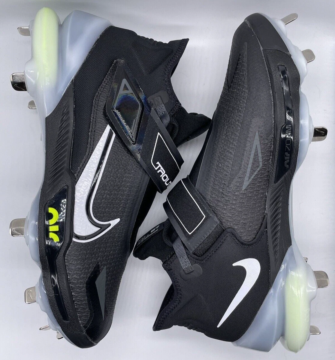 Nike Force Zoom Trout 8 Elite Black White Volt for Sale