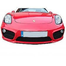 Zunsport Schwarz Kühlergrill für Porsche Cayman 981 Manuell / Pdk Ohne Sensoren