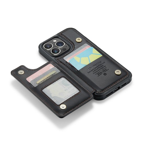 Caseme Leather Wallet Phone Case for iPhone 11 12 13 14 15 Samsung S22 S23 S24 - 第 12/30 張圖片