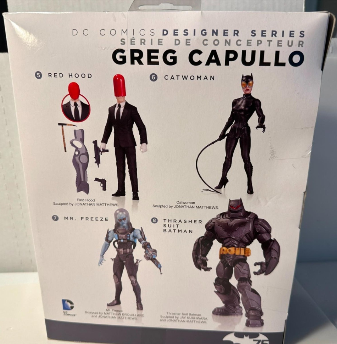 バットマンフィギュア スラッシャースーツ DC Collectibles Capullo Designer Series 2 Thrasher Batman