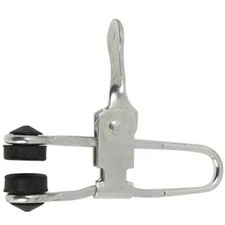Universal Rubber Head Clamps 3 Inch Secure Lever Lock Metal Body Outdoor