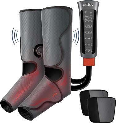WELOV Leg Compression Massager for Circulation and Pain Relief, Air Compression