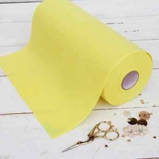Premium Felt Roll - 12" x 10yd - Lt. Yellow - Soft Wool-Like 1.2mm Thick