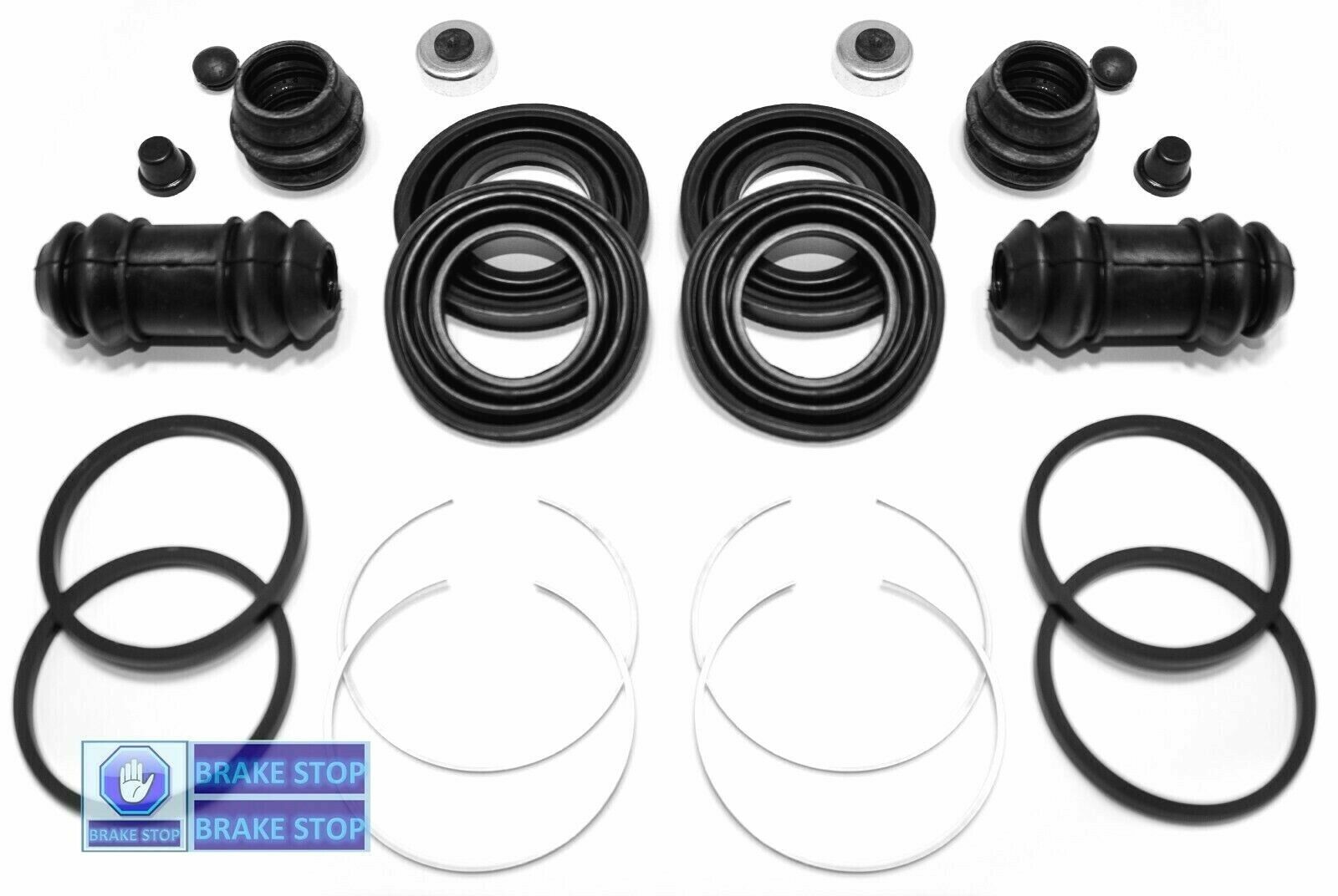 2x FRONT BRAKE CALIPER SEAL KIT FITS -  Subaru Legacy Mk II 1992>1999 (43mm)