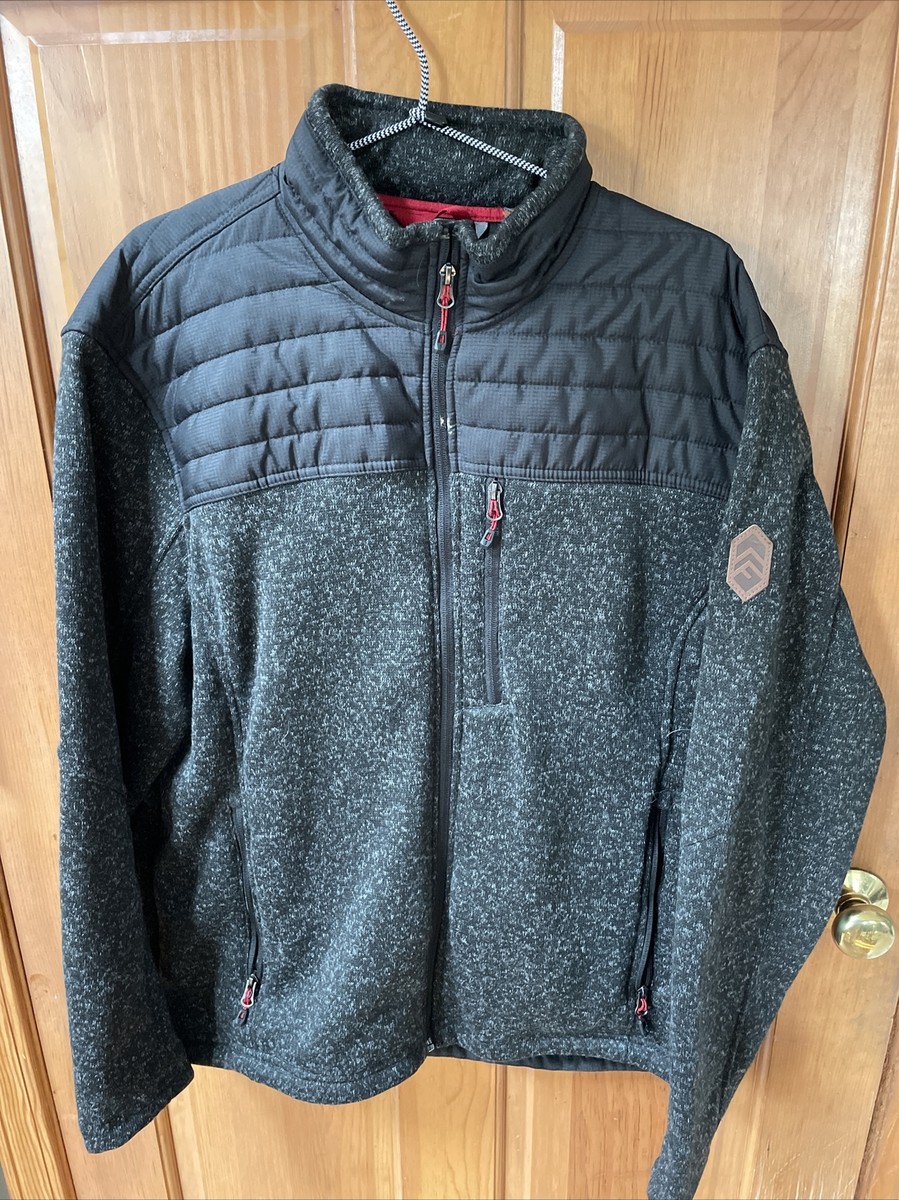 Free Country Men's Sweater Knit Fleece Nice looking!