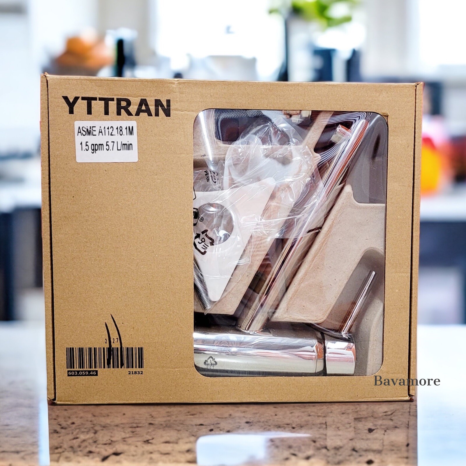 Ikea YTTRAN Kitchen faucet, chrome plated 7½" BRAND NEW eBay