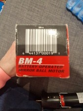 BM-4 Zasilany bateryjnie lustrzany silnik kulowy 5 obr./min Nowy w pudełku