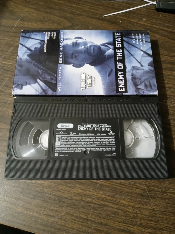 Enemy of the State (VHS 1992) - Image 3 of 3