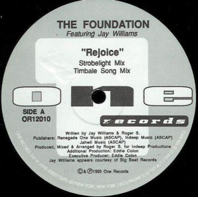 The Foundation Featuring Jay Williams Rejoice 12'' Vinyl Schallplatte 229672