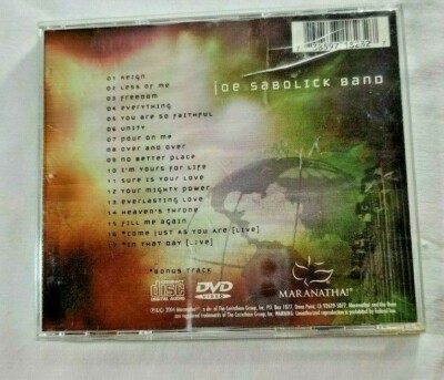 Reign by Joe Sabolick Band (DVD, 2004) missing CD | eBay