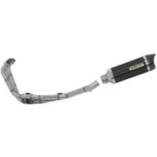 Honda CB650F / CBR650F 2014-2017 Arrow All carbon fibre Full exhaust system 7182