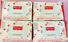 4 pks Fisher-Price Baby Wipes Fragrance-Free Aloe Chamomile 72ct Fast Free Ship