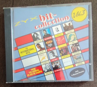 ZYX Hit Collection Vol.3 CD Ice MC FPI Project Bizz Nizz Max Werner Rofo Ecstasy