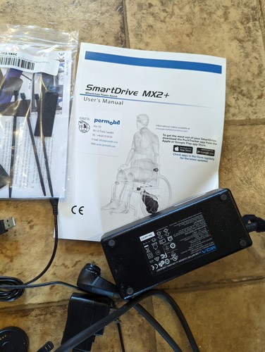 Permobil Smart Drive MX2 With Push Tracker E2 Smart Watch Wheelchair 