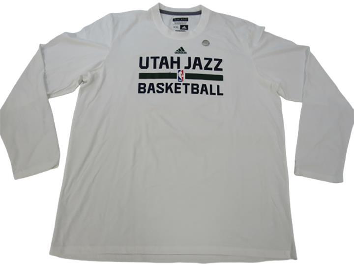 NEW Utah Jazz Mens Sizes L-XL-2XL-Tall Adidas Climalite Long