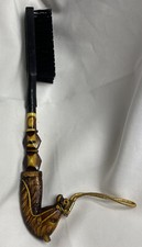 Vtg Bakelite Horse Hair Brush Equestrian Japan Good Condition
