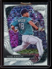 2020 Panini Prizm #150 Yusei Kikuchi White Donut Circles 4/5 - Seattle