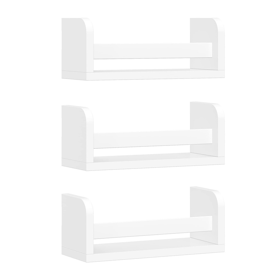 RiverRidge Kids Small 10” Floating Wall Mount Bookshelves 3Pack eBay