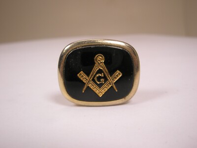 Mason Masonic Shriner Scottish SINGLE Vintage Cuff Link replace lost/broken zb69