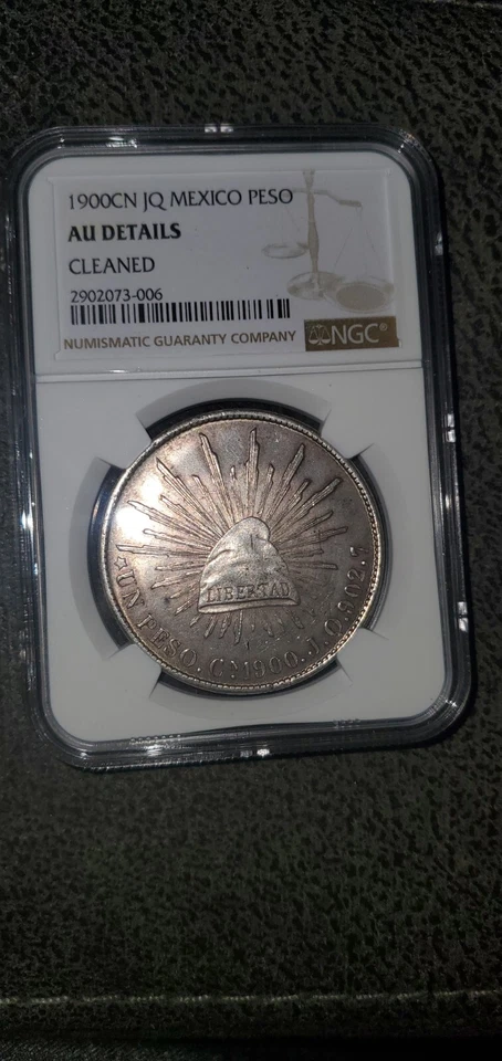 1900 CN JQ Peso México AU Detalles Limpios  Foto 4 de 4