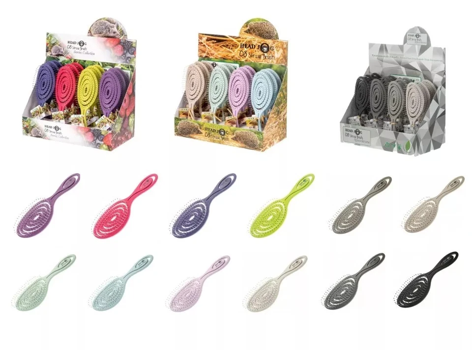 Head Jog 08 Eco Friendly Bio-Material Straw Brushes