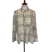 BDG Urban Outfitters Medium Plaid Button Up Long Sleeve Shirt