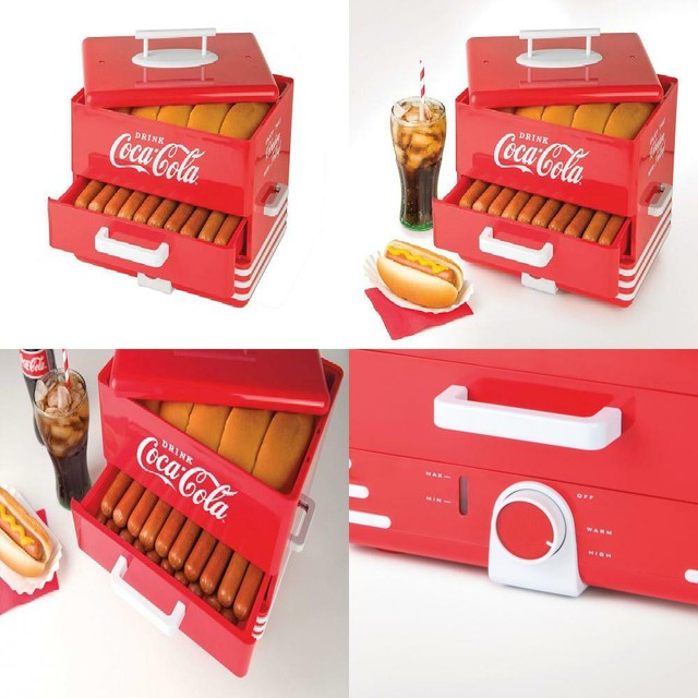 Nostalgia HDS248COKE CocaCola Hot Dog Steamer eBay