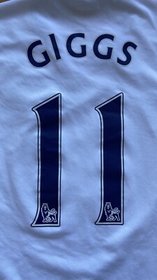 MANCHESTER UNITED 2008 2009 AWAY FOOTBALL SHIRT SOCCER JERSEY NIKE