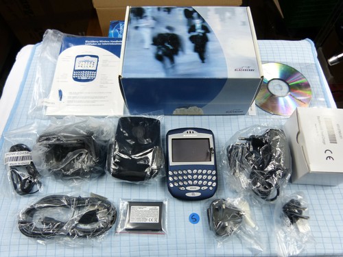 BlackBerry Wireless Handheld Blau! Neu & OVP! Ohne Simlock! Unbenutzt! RAR! - Bild 9 von 9