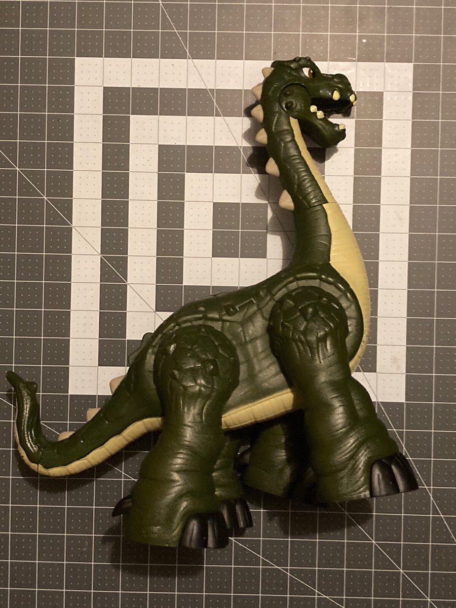 Mattel 2013 Imaginext Large Talking Green Dinosaur 13” X 15” | eBay