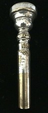 Vintage Trumpet SILVER Plated Mouthpiece