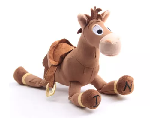 25CM BULLSEYE HORSE TOY STORY ACTION ANIMALS DOLL KID SOFT PLUSH STUFFED GIFT - Picture 1 of 9