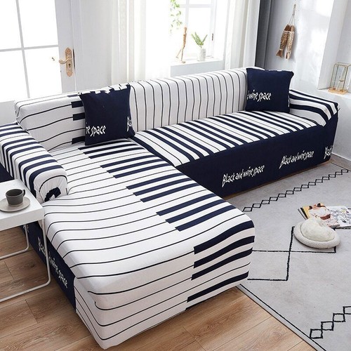 Elastischer Sofabezug Verstellbar Sofas Chaiselongue Bezüge Schnitt Eck Schonbezüge