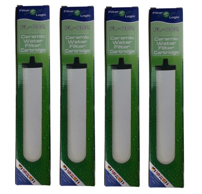 4 X FilterLogic Mehrstufiger Keramikwasserfilter Für Franke Triflow/ Uniflow