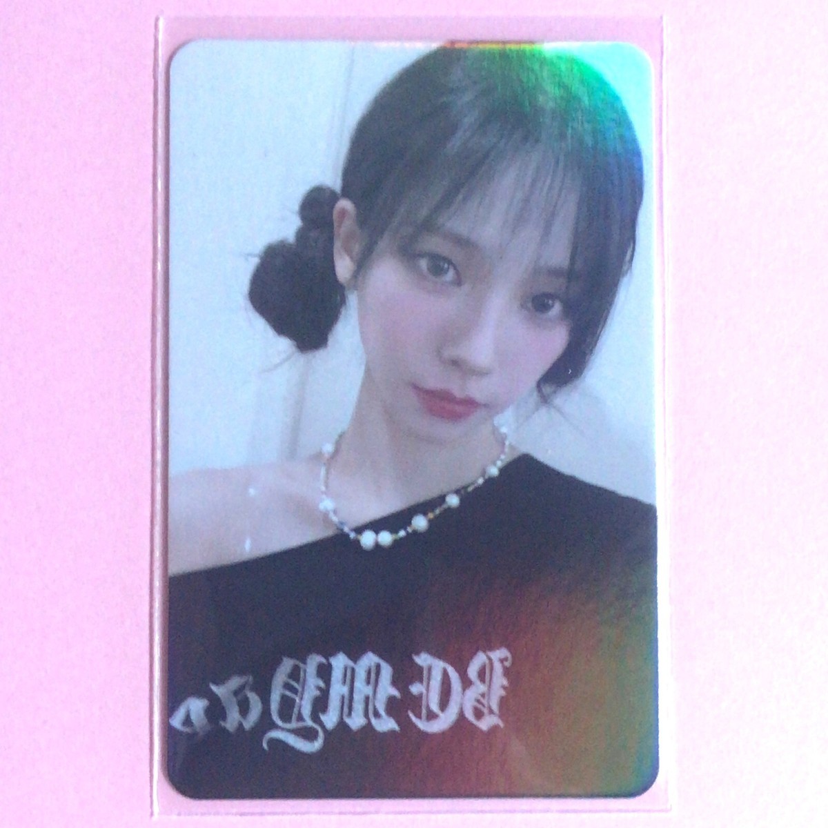 ALL FOR KARINA Aespa TCG Off-the-shoulder white necklace