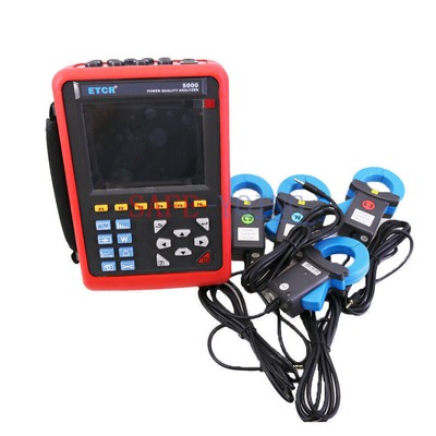 ETCR5000+040B Multi-functional Power Quality Analyzer 3 Phase Power Analyzer #D2